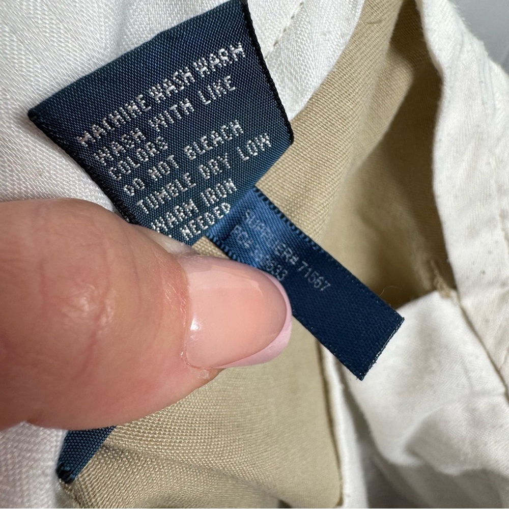 Polo Ralph Lauren Classic Fit Khaki Shorts Size 34 - Picture 10 of 12
